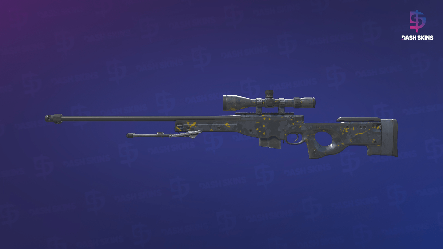 AWP | Arsenic Spill (Well-Worn) Screenshot Playside