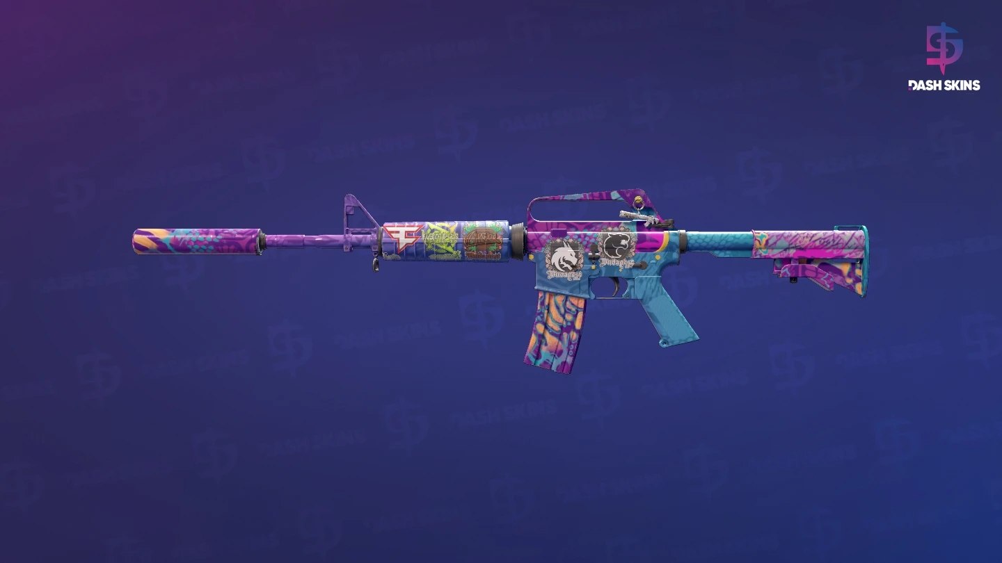 M4A1-S | Party Animal (Minimal Wear) Screenshot Playside