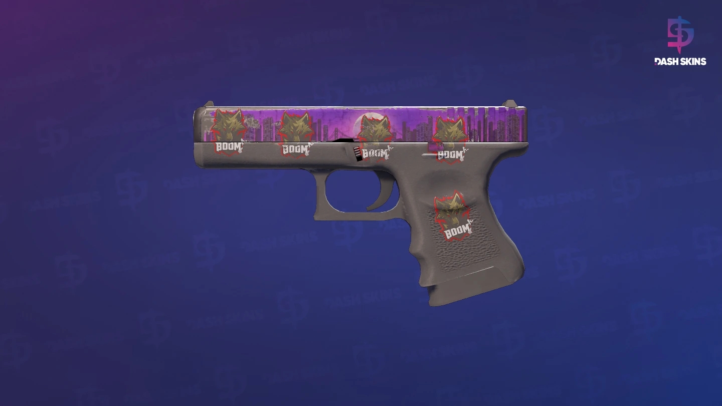 Glock-18 | Moonrise (Battle-Scarred) Screenshot Playside