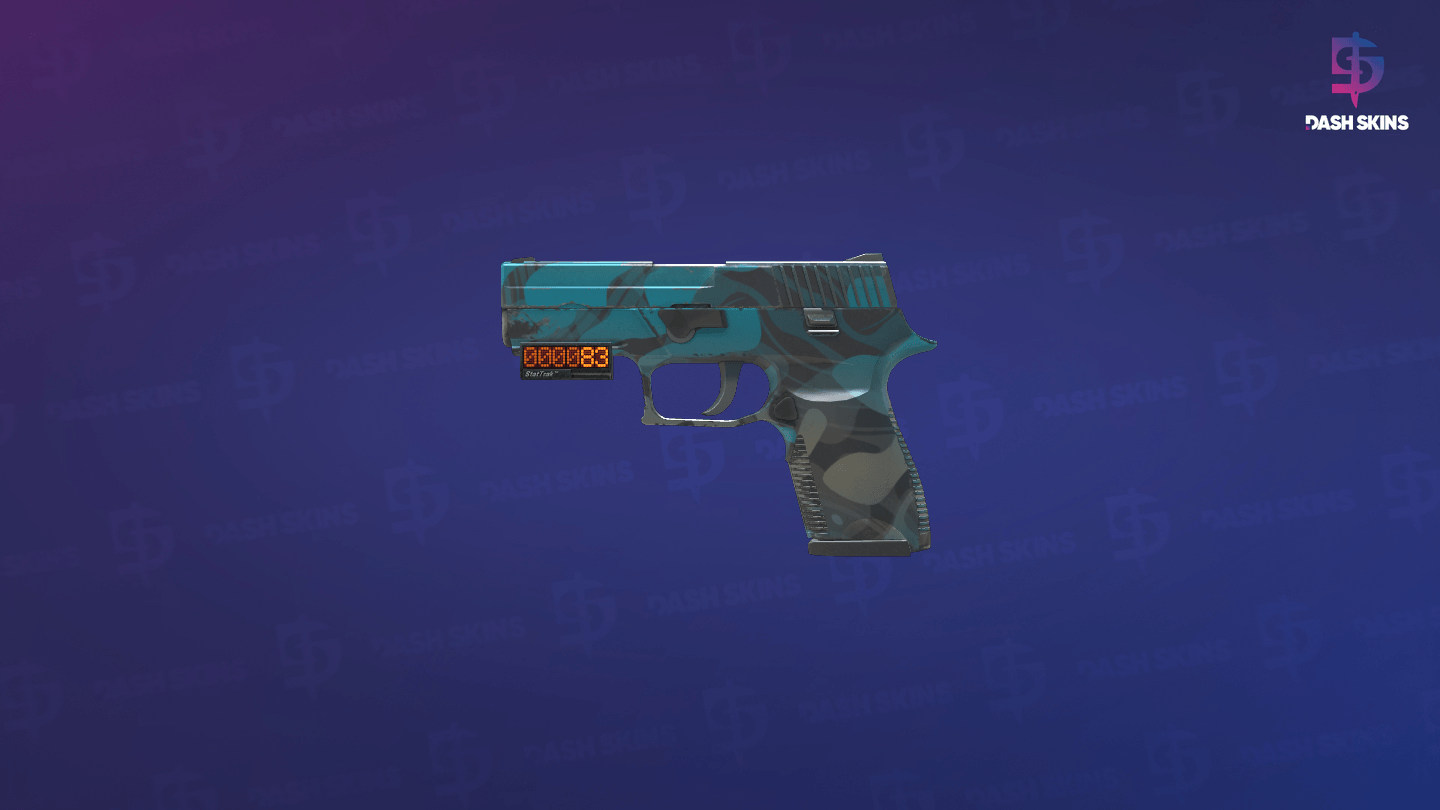 StatTrak™ P250 | Ripple (Minimal Wear) Screenshot Playside