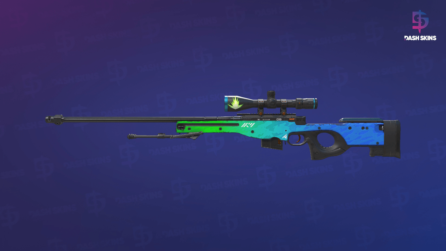 AWP | Ice Coaled (Field-Tested) Screenshot Playside