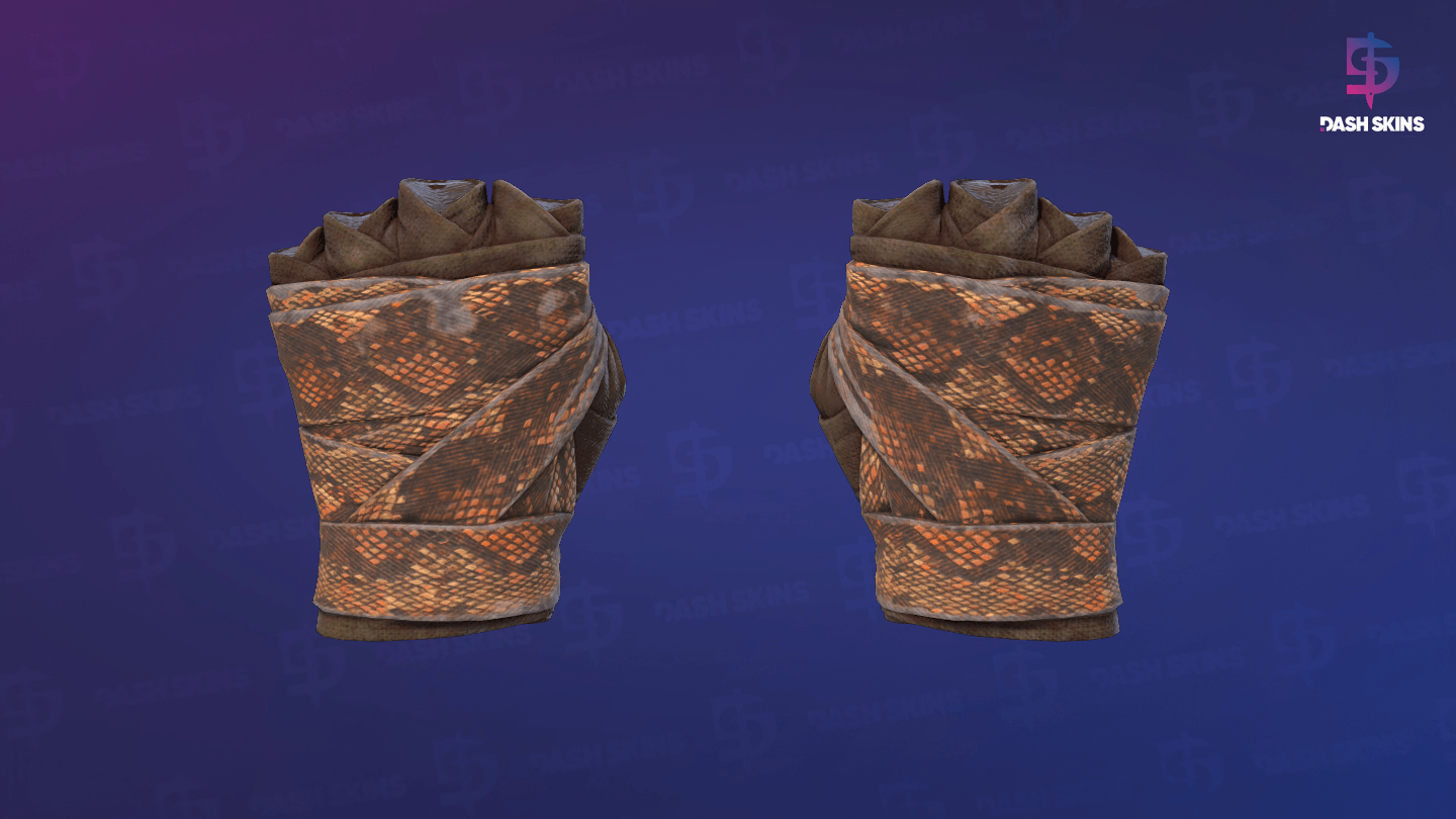 ★ Hand Wraps | Constrictor (Battle-Scarred) Screenshot Playside