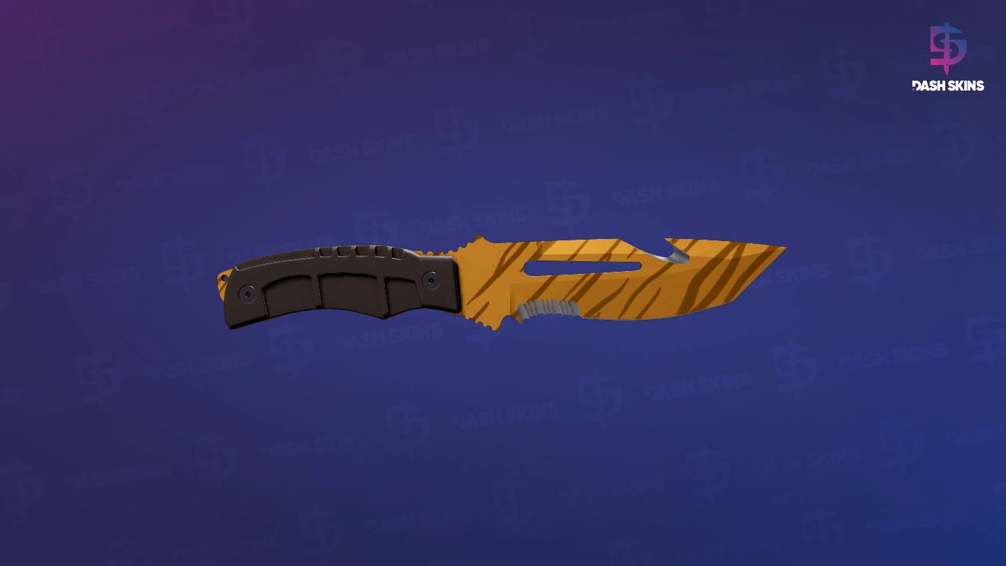 ★ Survival Knife | Tiger Tooth (Factory New) Screenshot Playside
