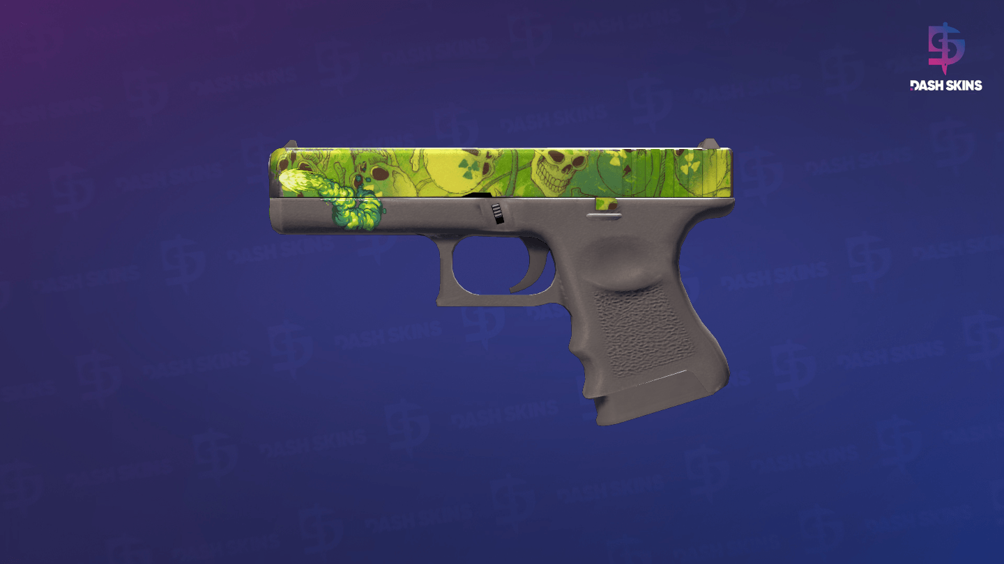 Glock-18 | Nuclear Garden (Field-Tested) Screenshot Playside