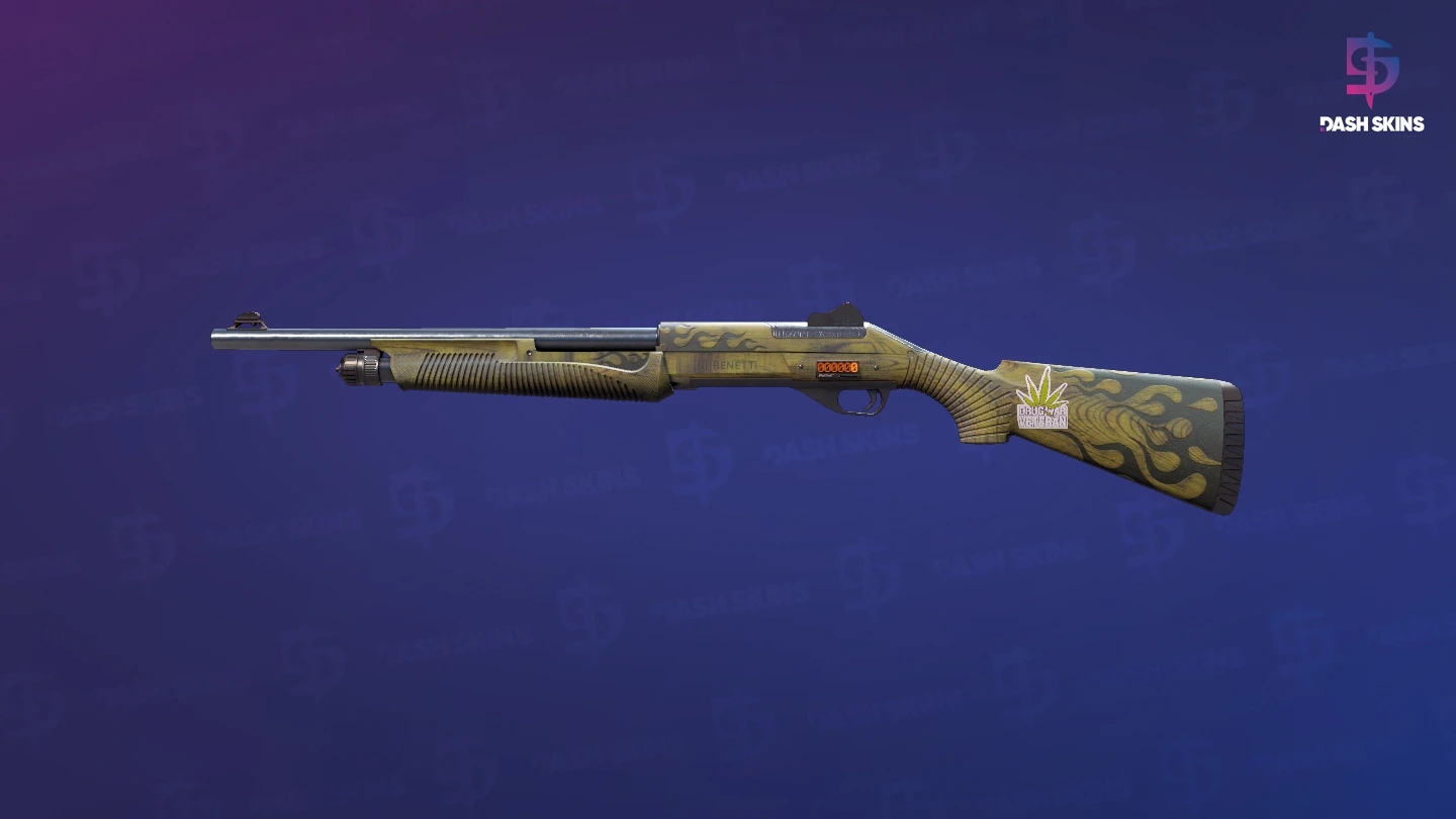 StatTrak™ Nova | Wood Fired (Minimal Wear) Screenshot Playside
