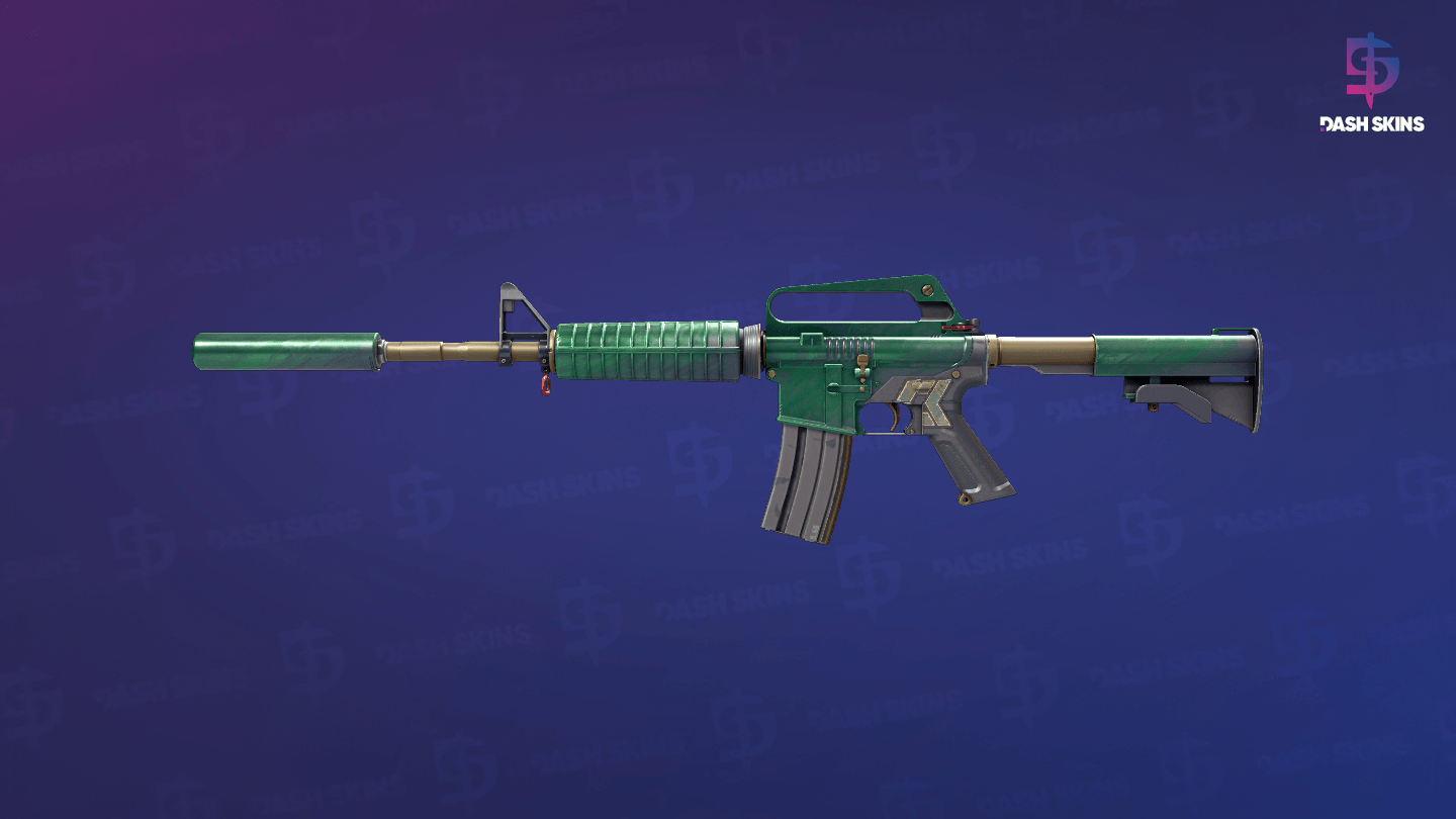 M4A1-S | Electrum (Minimal Wear) Screenshot Playside