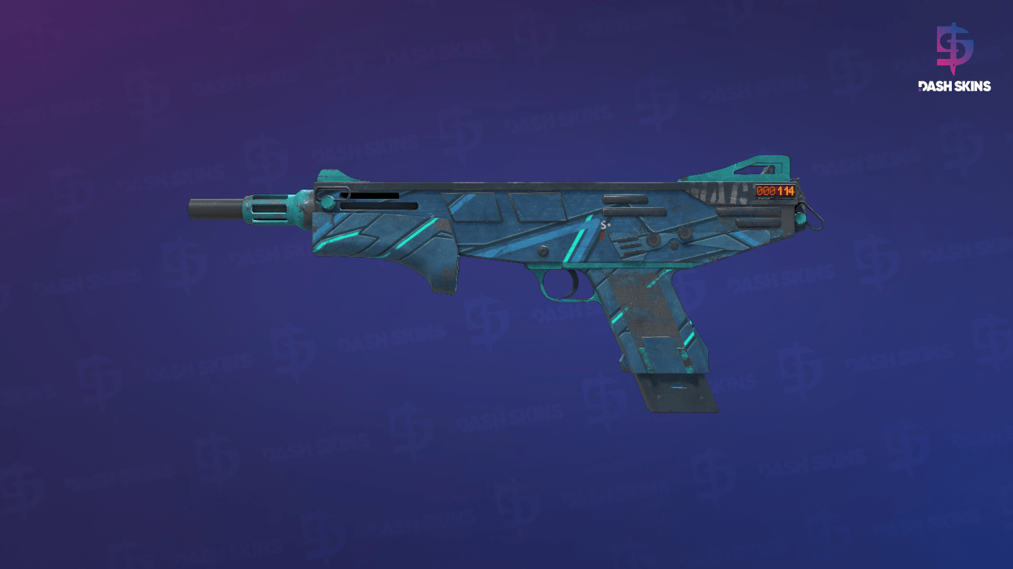 StatTrak™ MAG-7 | Cobalt Core (Minimal Wear) Screenshot Playside