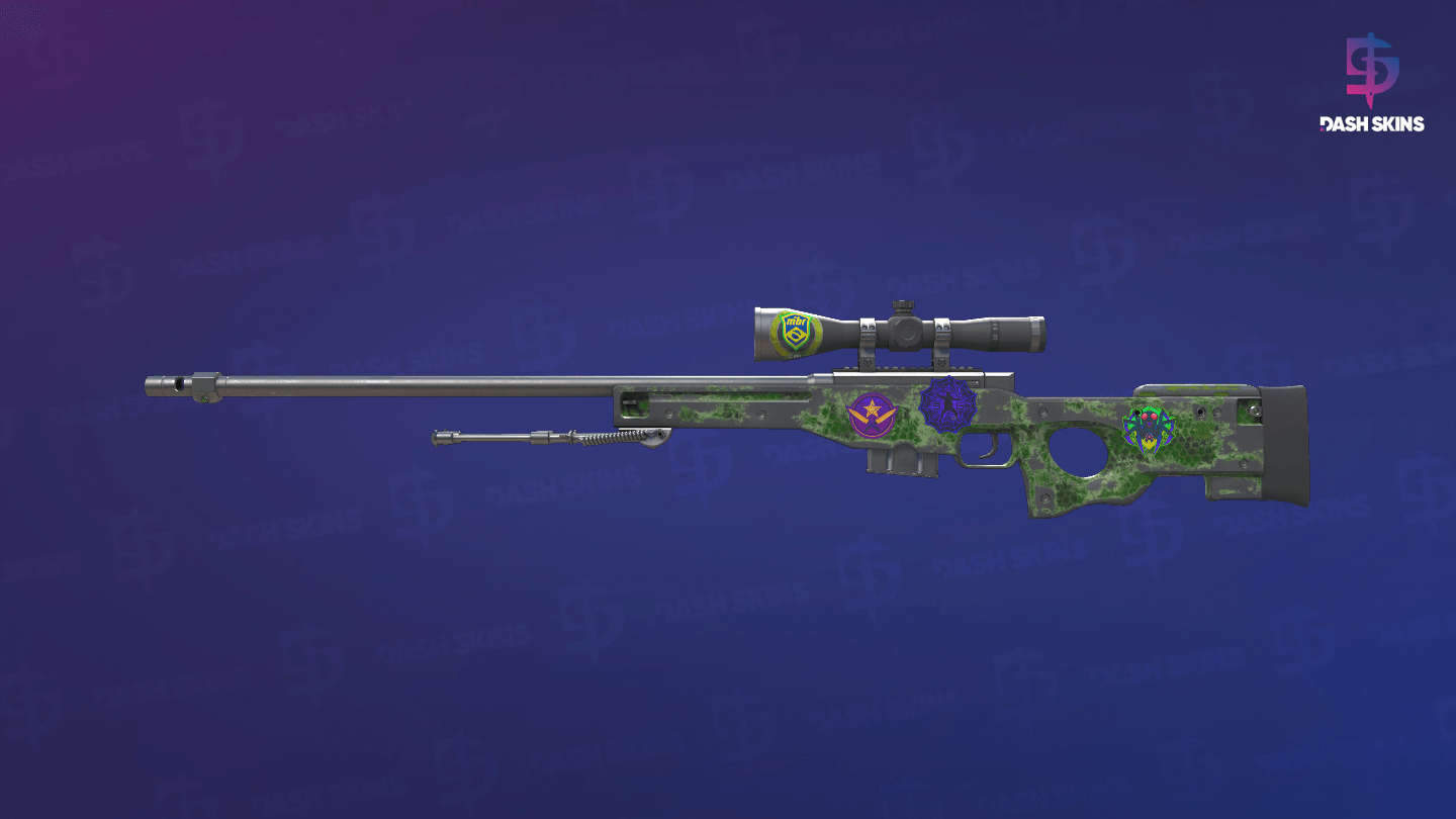 AWP | Pit Viper (Battle-Scarred) Screenshot Playside