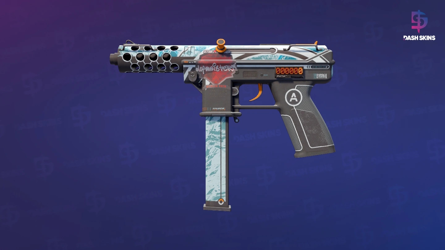 StatTrak™ Tec-9 | Avalanche (Field-Tested) Screenshot Playside