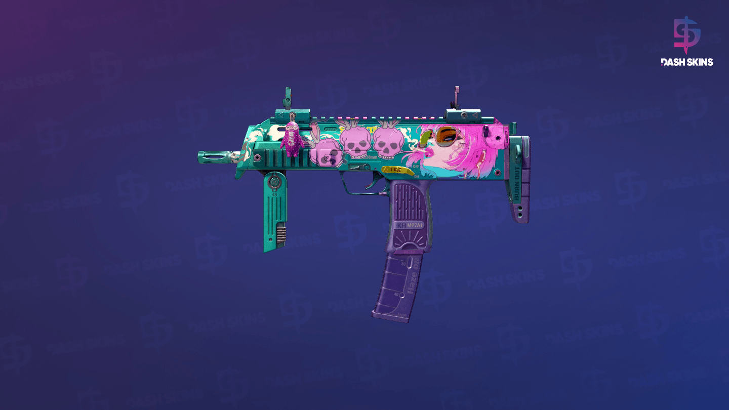 MP7 | Smoking Kills (Well-Worn) Screenshot Playside