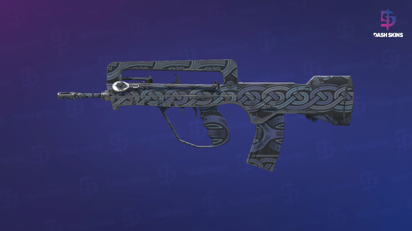 FAMAS | Night Borre (Field-Tested) Screenshot Playside