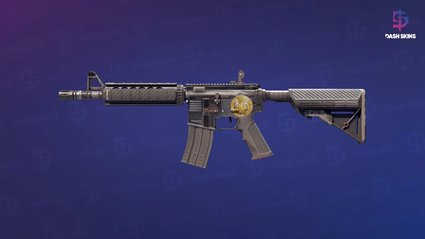 M4A4 | Magnesium (Battle-Scarred) Screenshot Playside