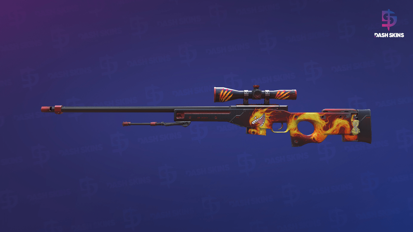 AWP | Wildfire (Field-Tested) Screenshot Playside
