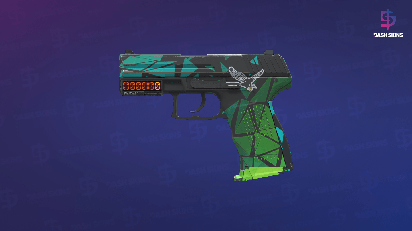 StatTrak™ P2000 | Pulse (Factory New) Screenshot Playside