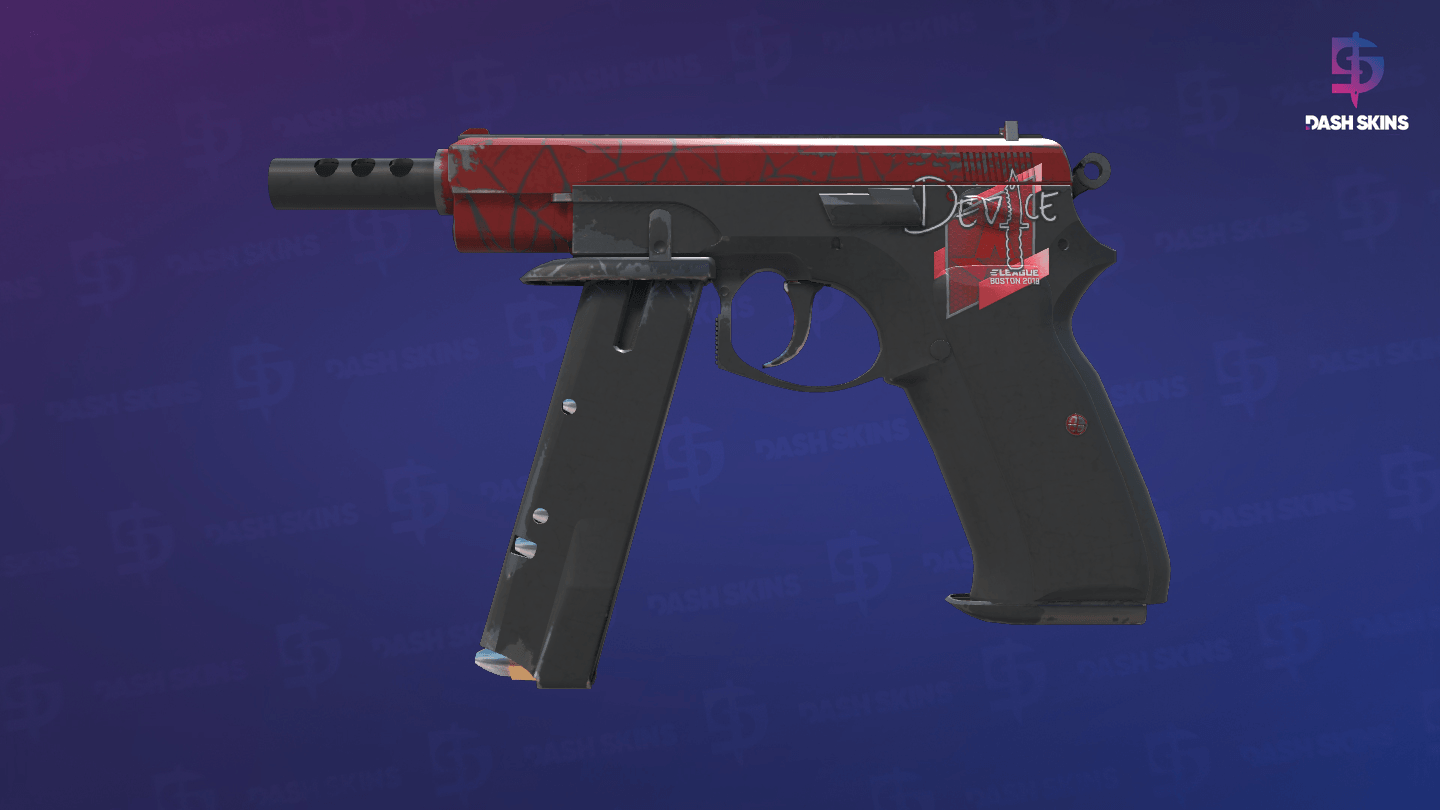 CZ75-Auto | Crimson Web (Field-Tested) Screenshot Playside