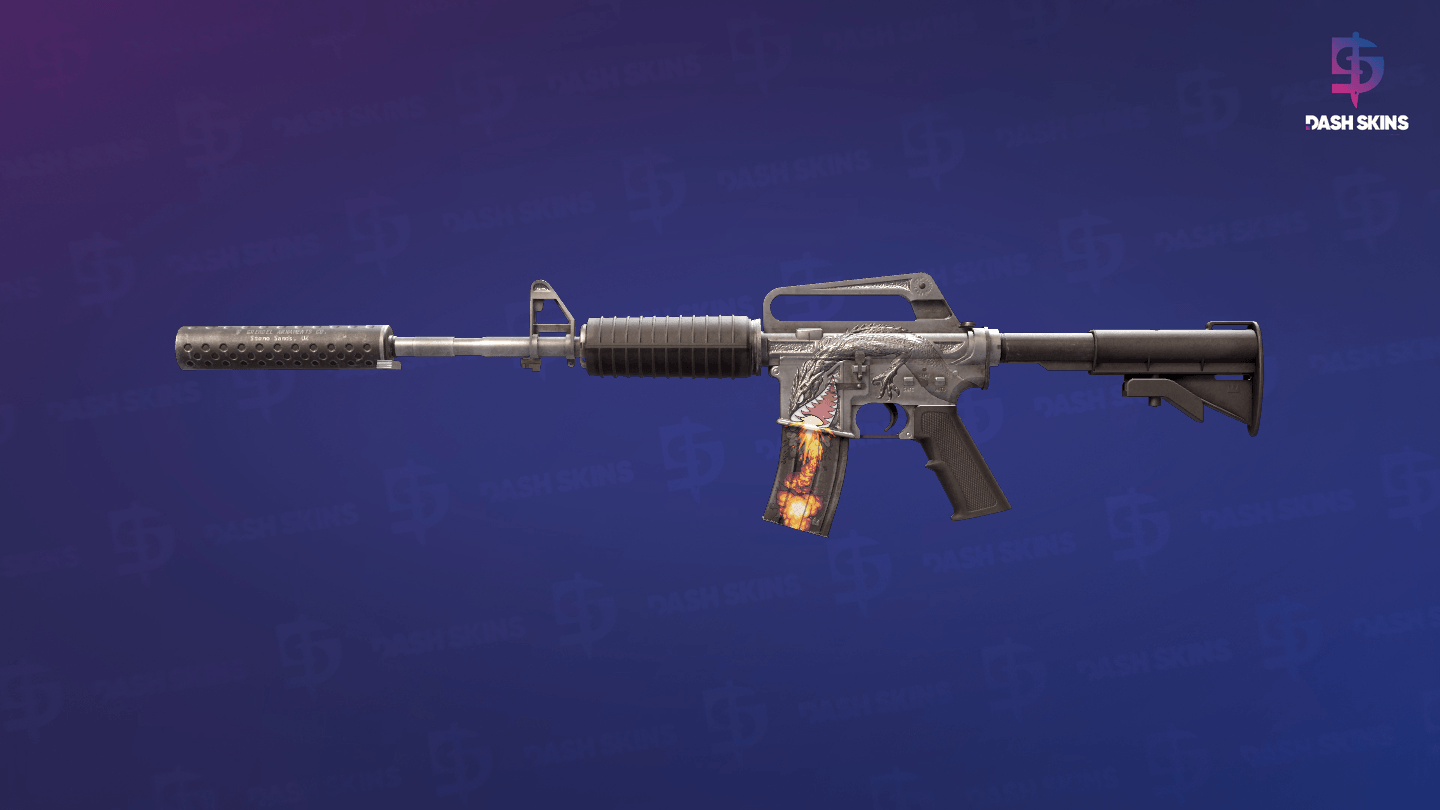 M4A1-S | Basilisk (Minimal Wear) Screenshot Playside