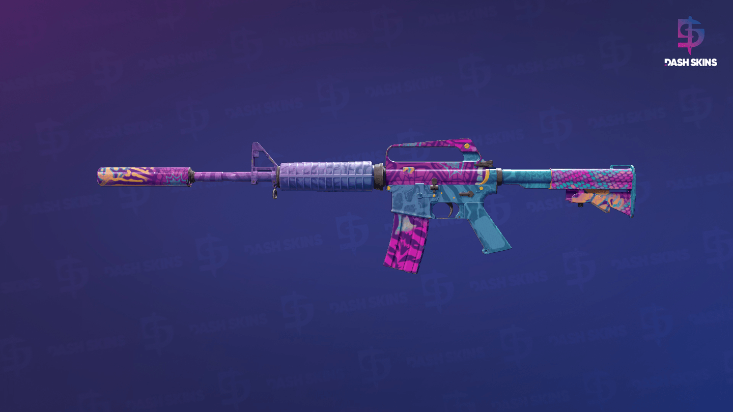 M4A1-S | Party Animal (Minimal Wear) Screenshot Playside