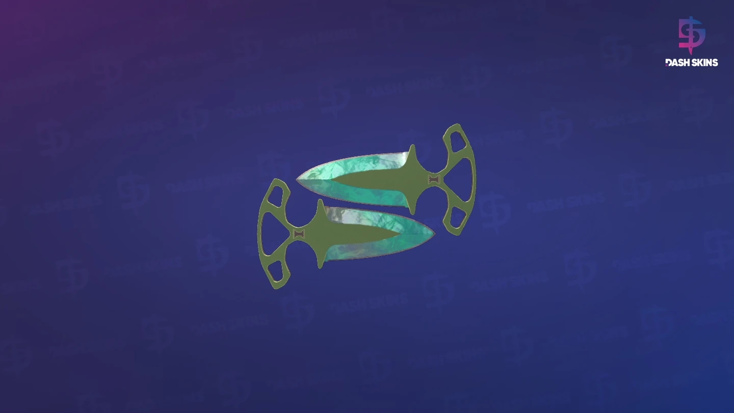 ★ Shadow Daggers | Gamma Doppler (Factory New) - Phase 2 Screenshot Playside