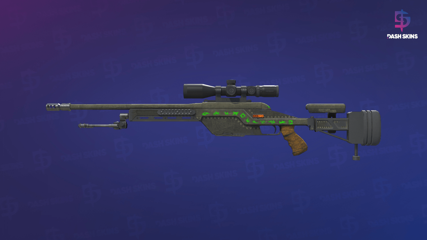 StatTrak™ SSG 08 | Necropos (Field-Tested) Screenshot Playside