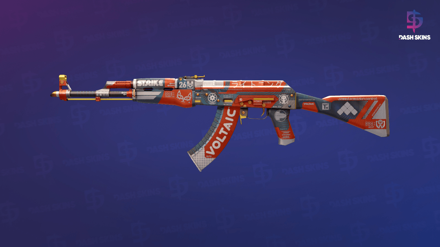 AK-47 | Bloodsport (Minimal Wear) Screenshot Playside