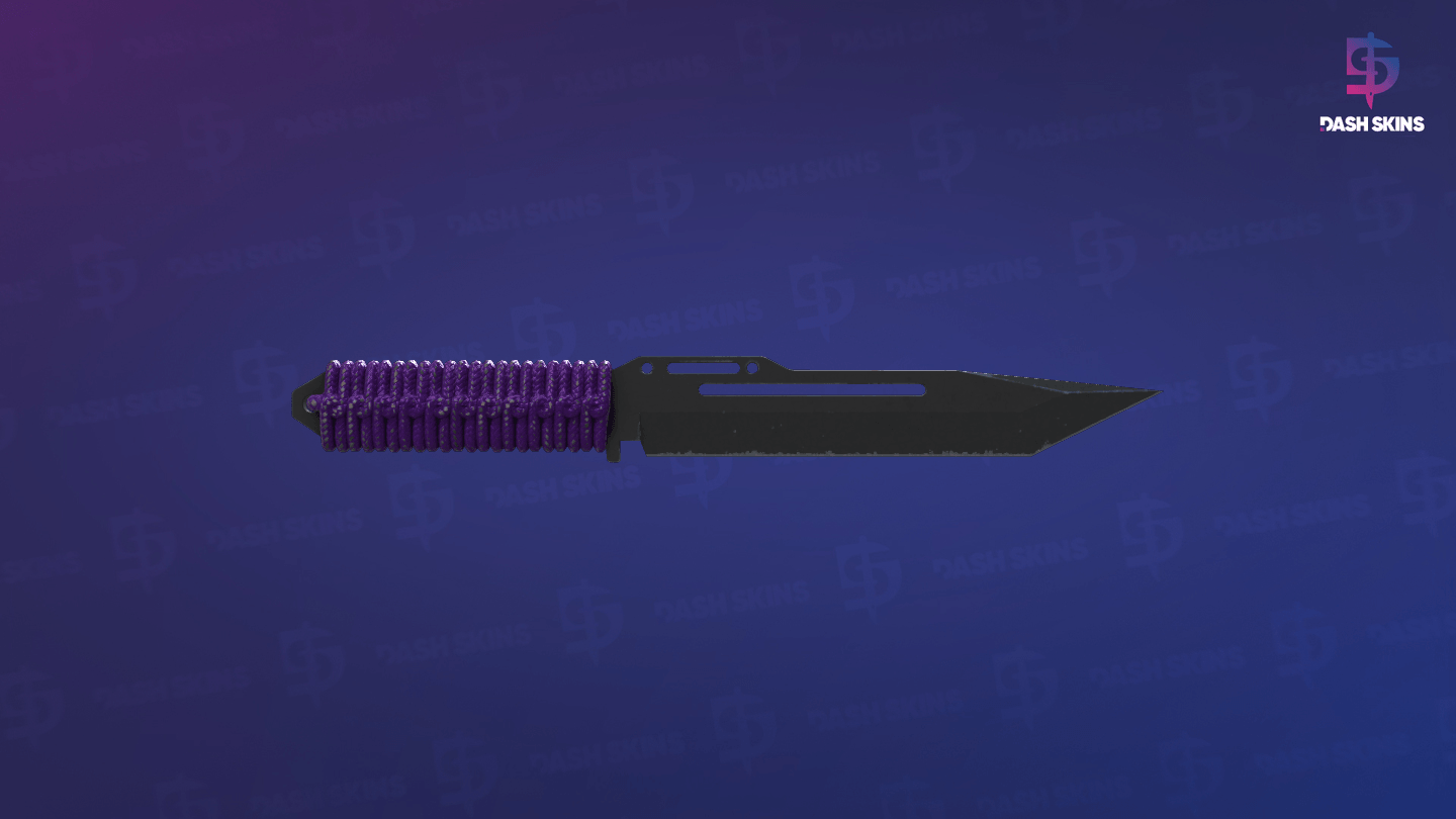 ★ Paracord Knife | Ultraviolet (Field-Tested) Screenshot Playside