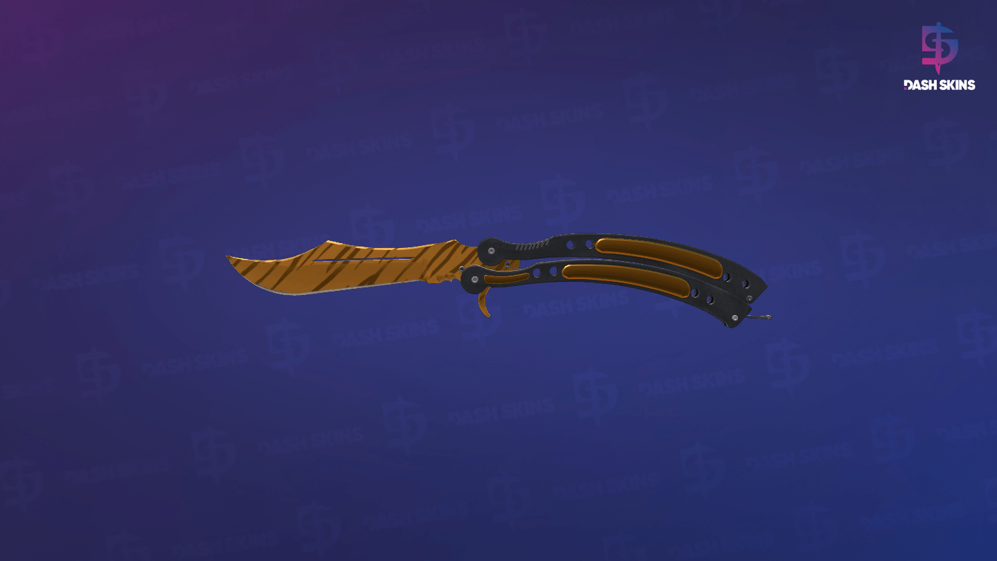 ★ Butterfly Knife | Tiger Tooth (Factory New) Screenshot Playside