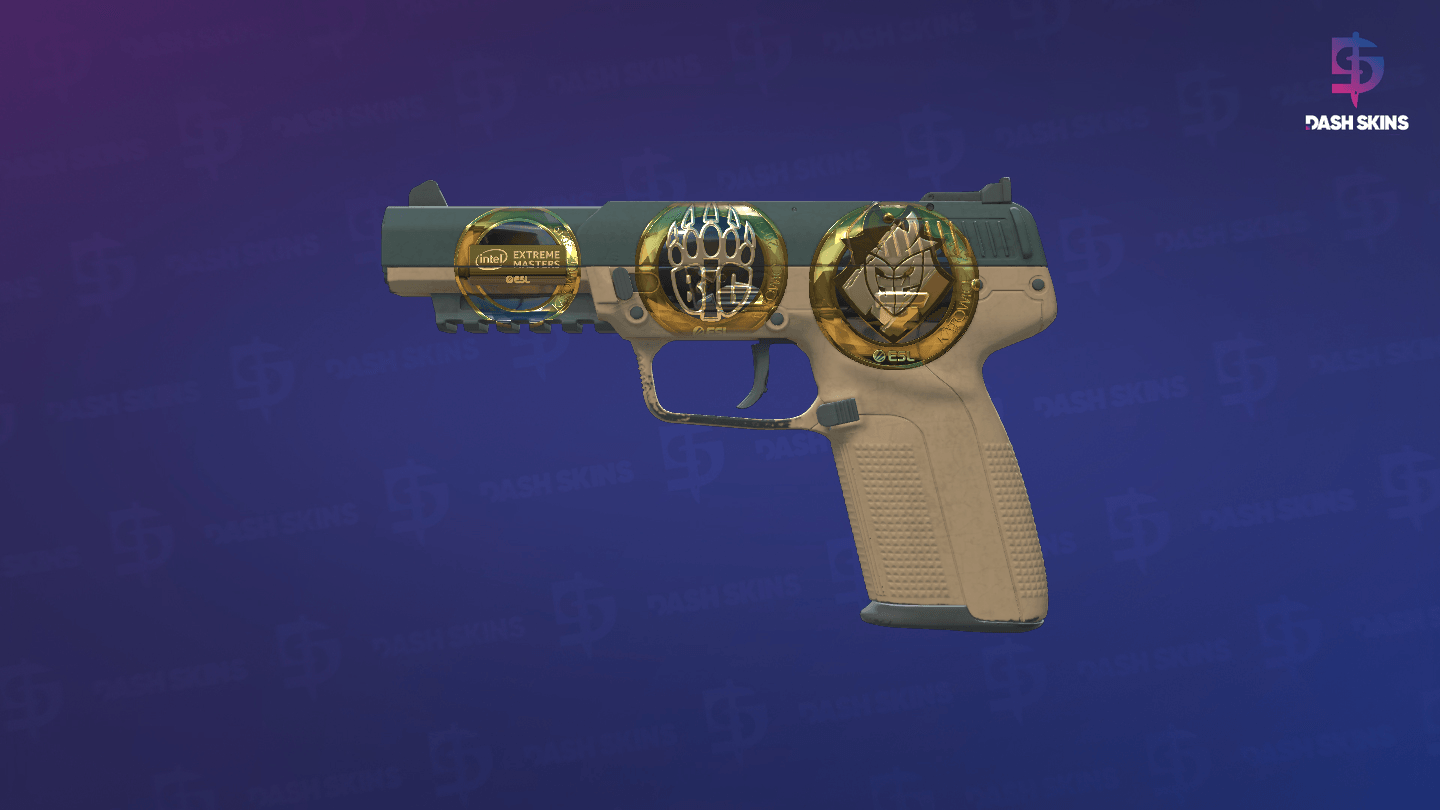 Souvenir Five-SeveN | Contractor (Minimal Wear) Screenshot Playside