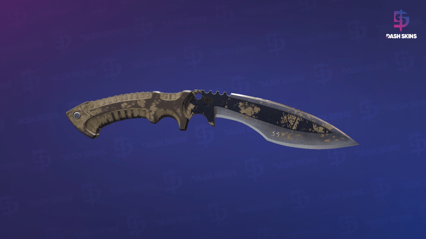 ★ StatTrak™ Kukri Knife | Safari Mesh (Battle-Scarred) Screenshot Playside