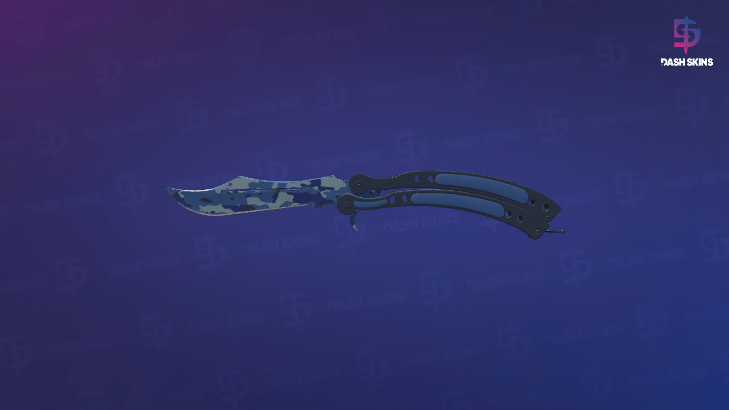 ★ Butterfly Knife | Bright Water (Minimal Wear) Screenshot Playside