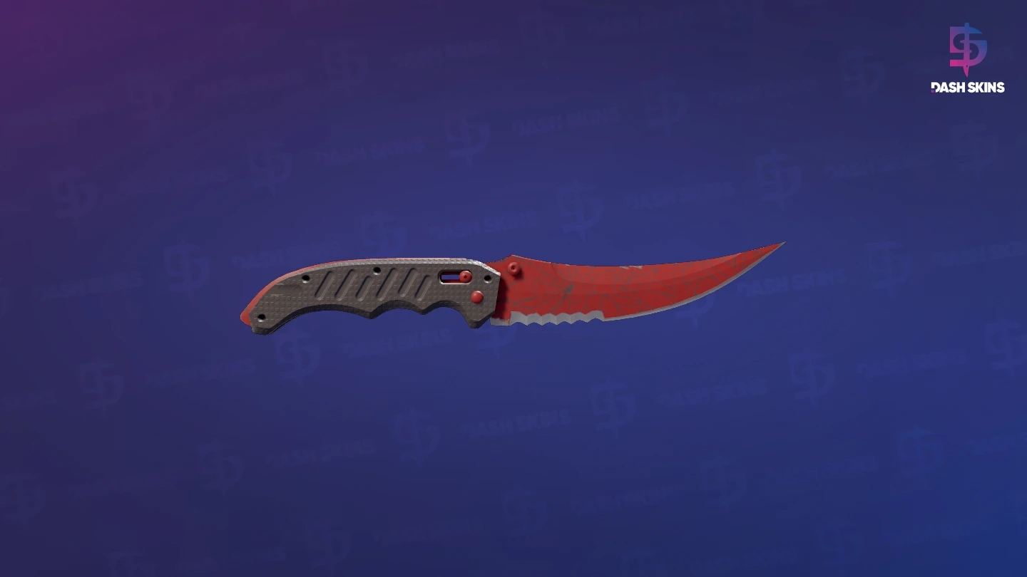 ★ Flip Knife | Crimson Web (Field-Tested) Screenshot Playside