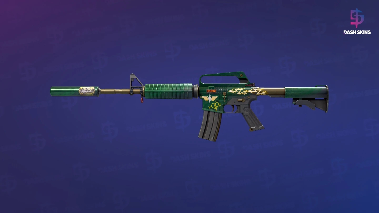StatTrak™ M4A1-S | Electrum (Well-Worn) Screenshot Playside