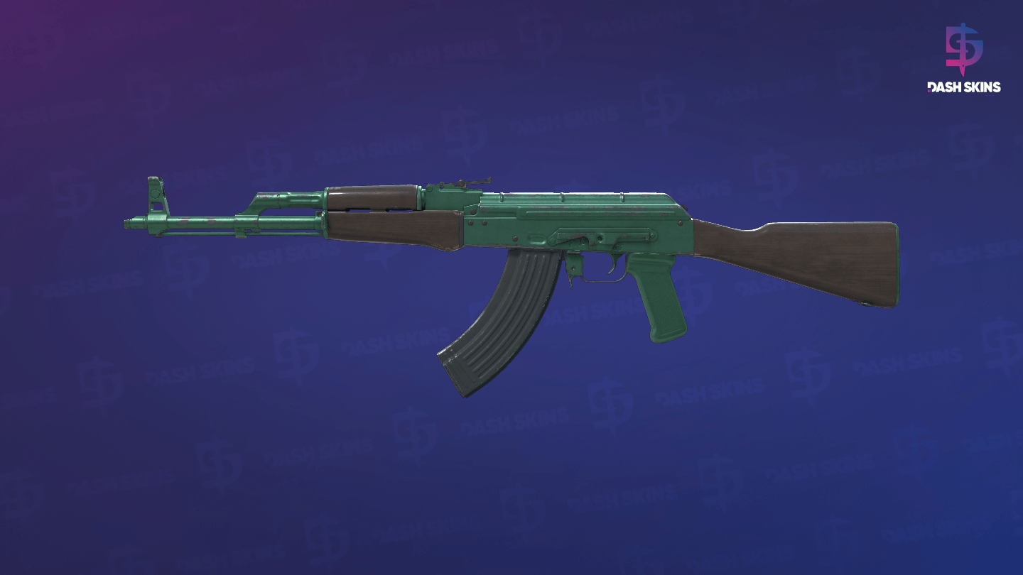 AK-47 | Wintergreen (Field-Tested) Screenshot Playside