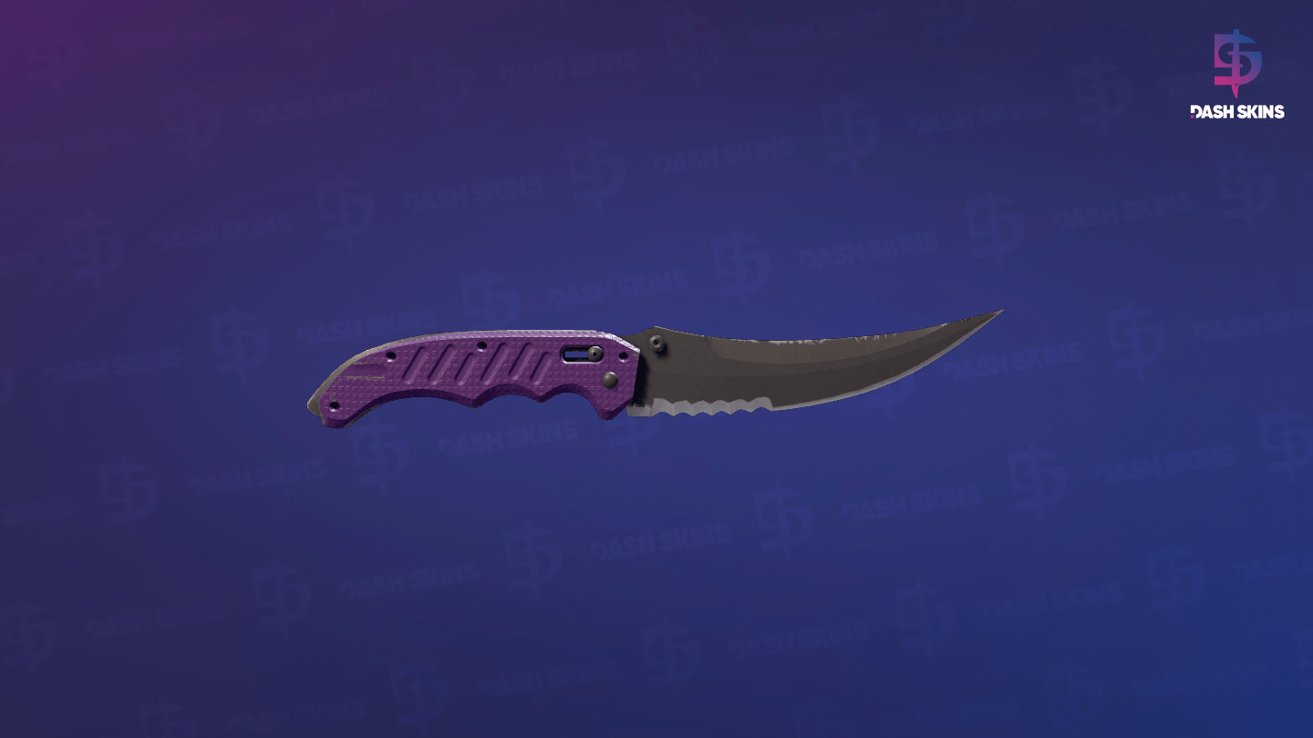 ★ Flip Knife | Ultraviolet (Field-Tested) Screenshot Playside