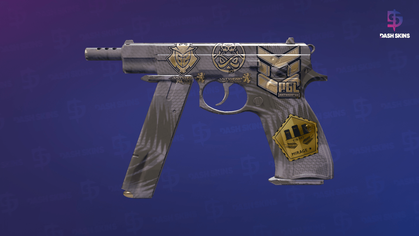 Souvenir CZ75-Auto | Midnight Palm (Factory New) Screenshot Playside