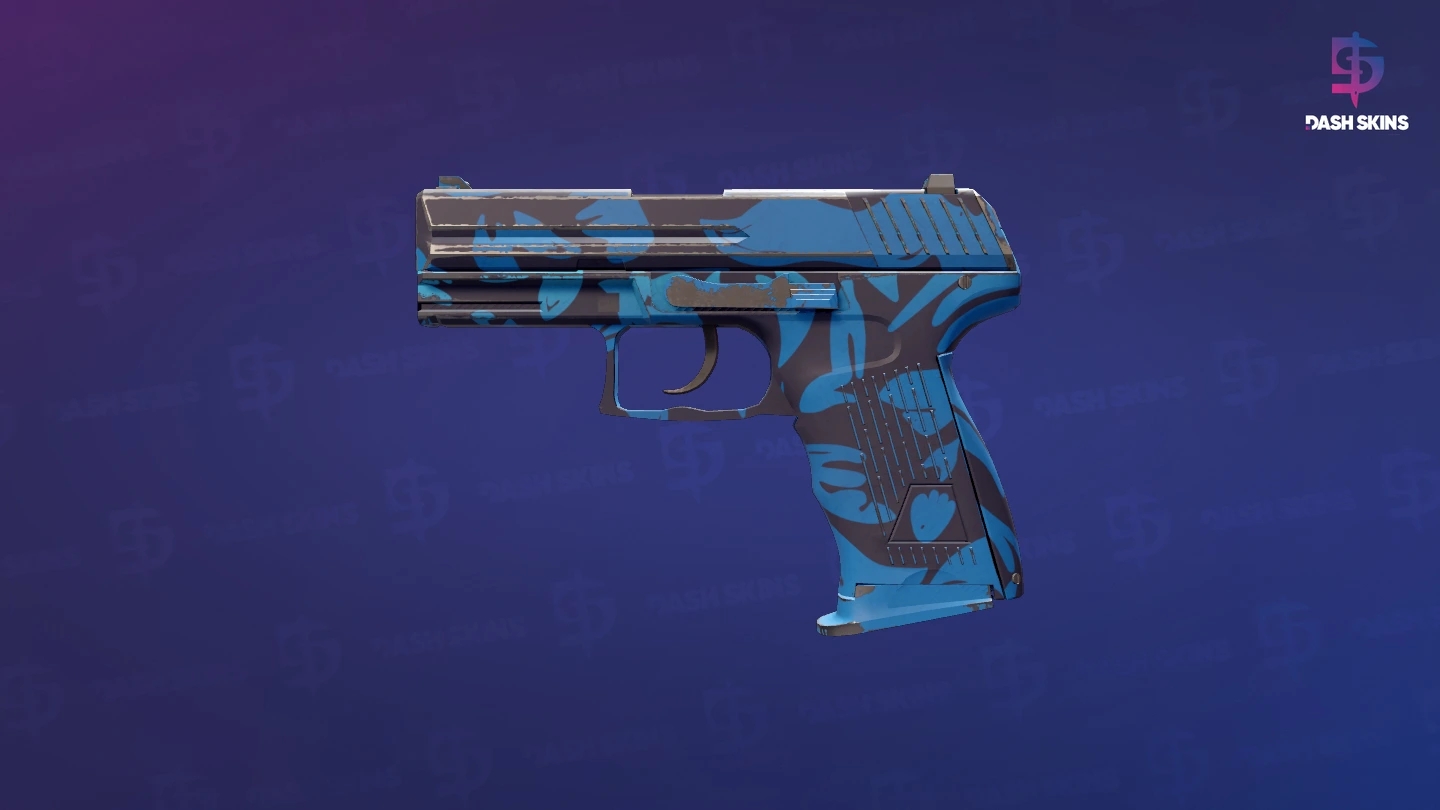 P2000 | Oceanic (Minimal Wear) Screenshot Playside