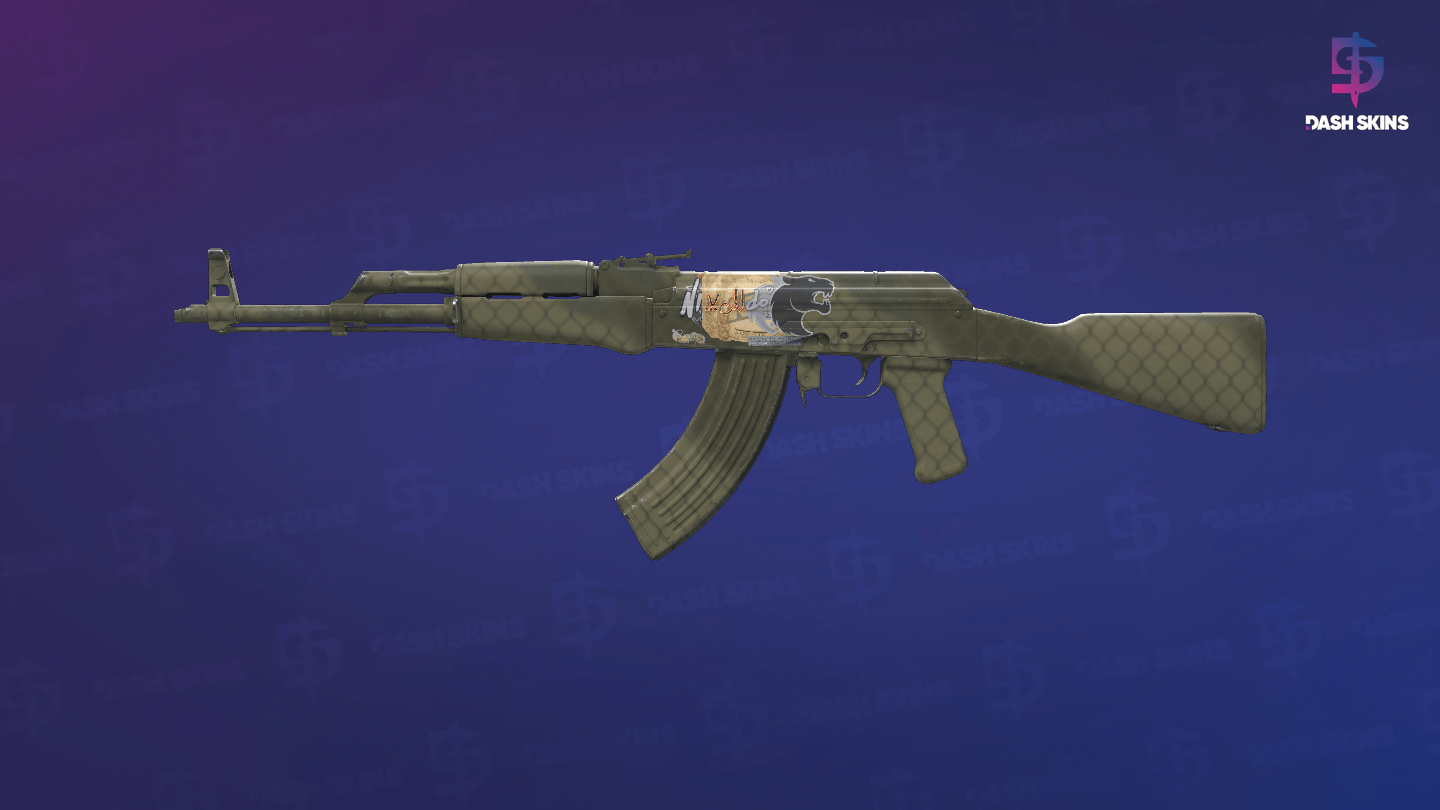 AK-47 | Safari Mesh (Minimal Wear) Screenshot Playside