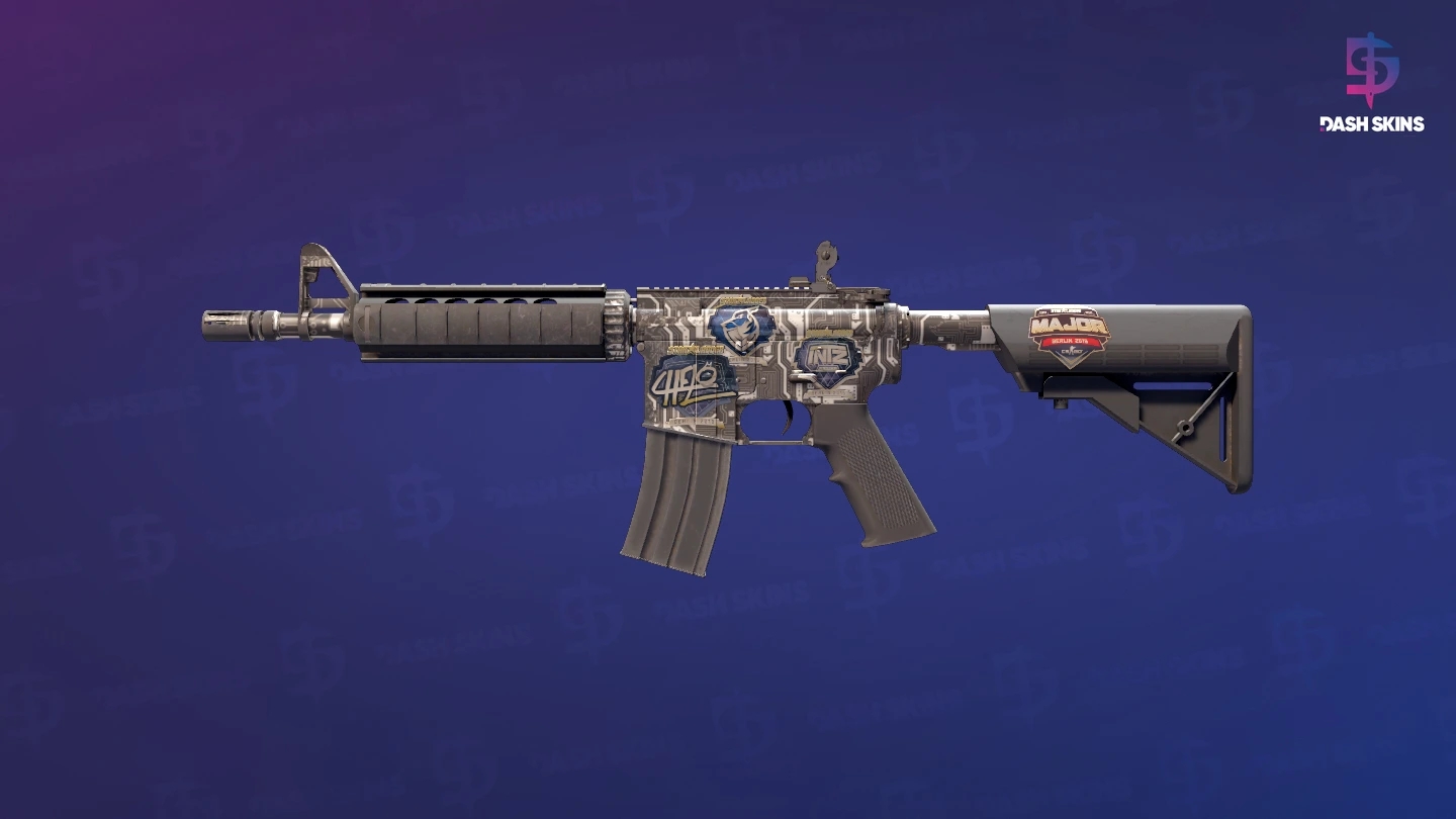 Souvenir M4A4 | Mainframe (Minimal Wear) Screenshot Playside