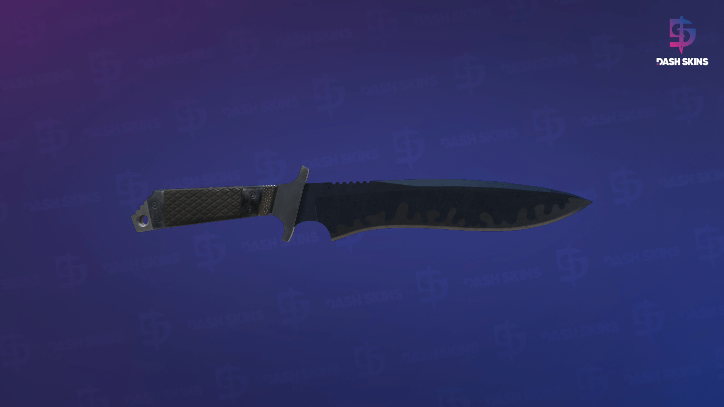 ★ Classic Knife | Blue Steel (Well-Worn) Screenshot Playside