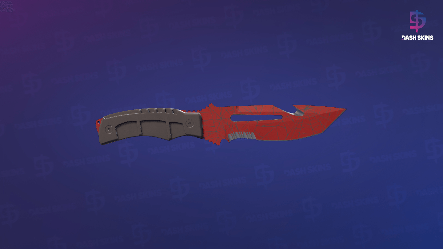 ★ Survival Knife | Crimson Web (Field-Tested) Screenshot Playside