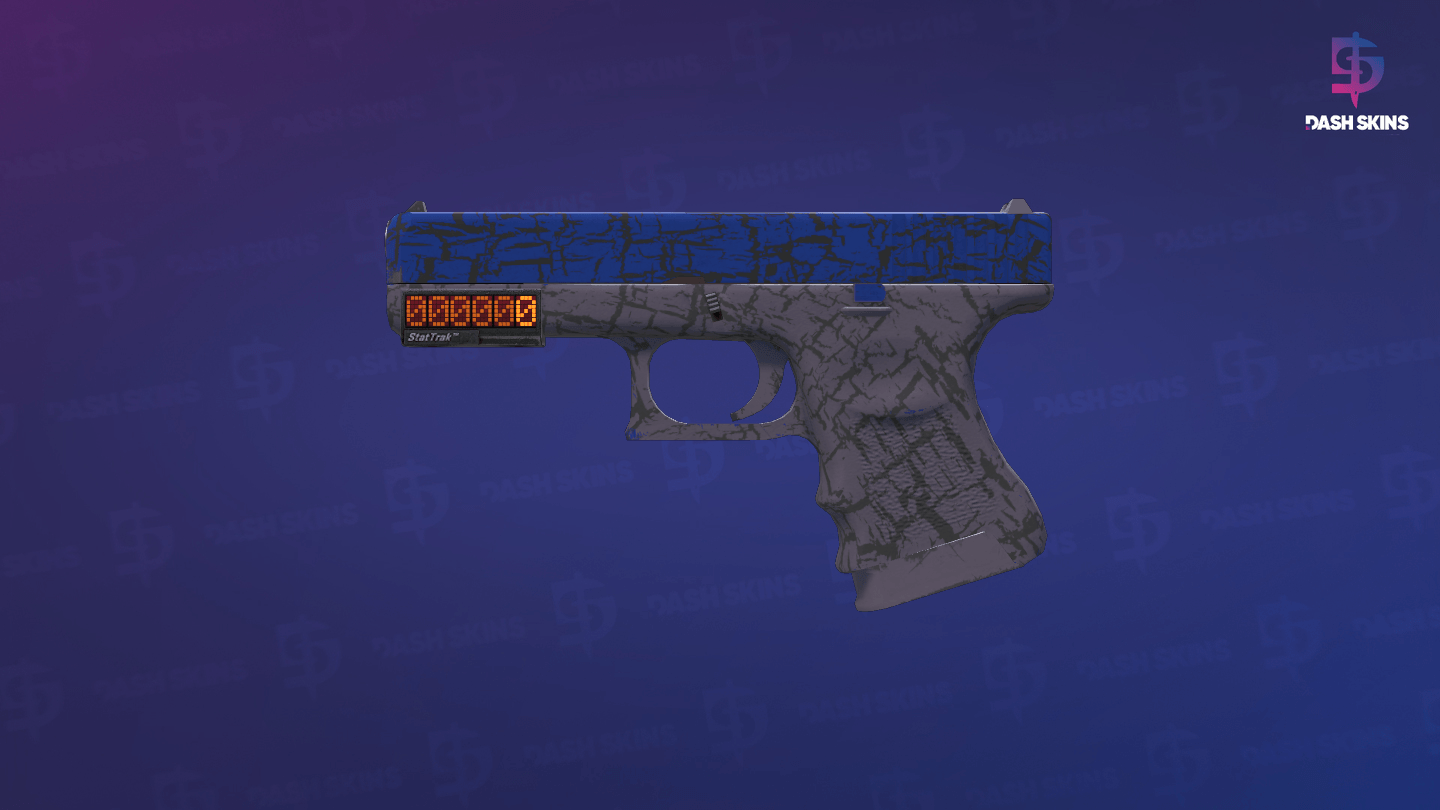 StatTrak™ Glock-18 | Blue Fissure (Factory New) Screenshot Playside