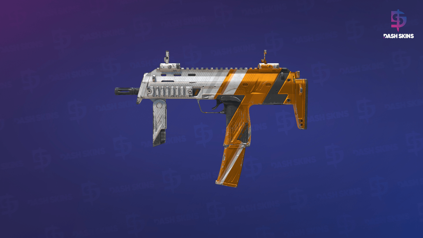 MP7 | Amberline (Field-Tested) Screenshot Playside