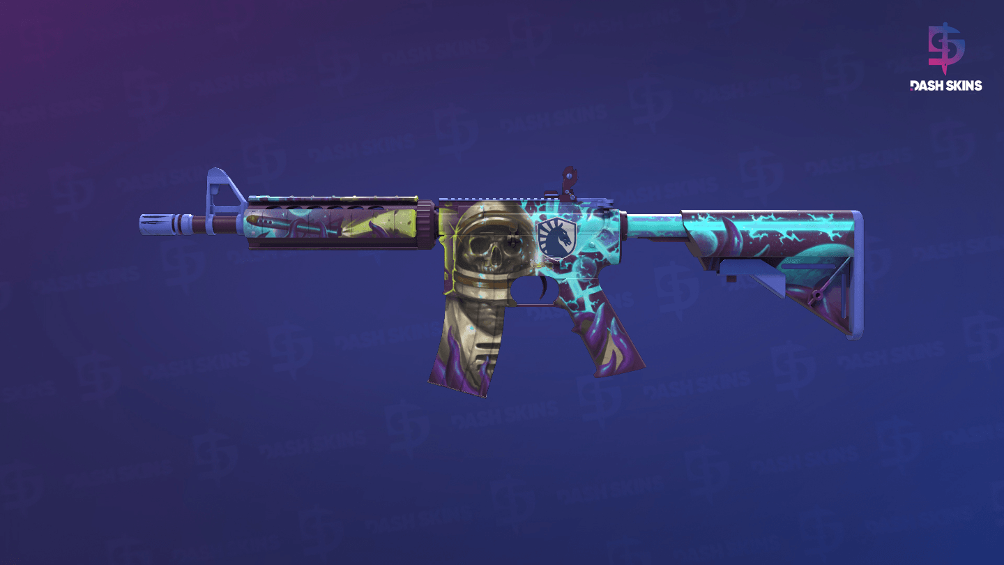M4A4 | Desolate Space (Field-Tested) Screenshot Playside
