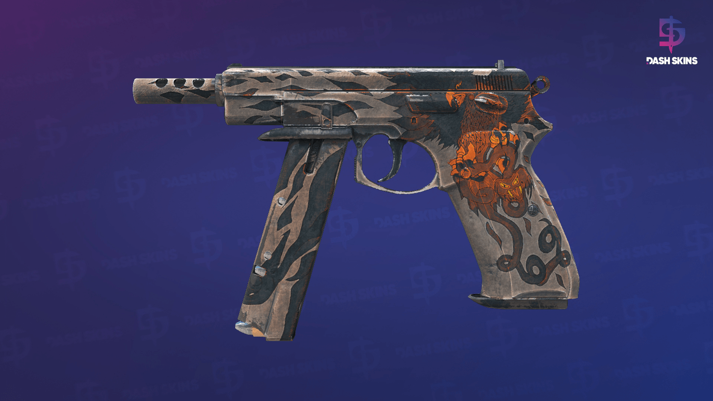 CZ75-Auto | Circaetus (Field-Tested) Screenshot Playside