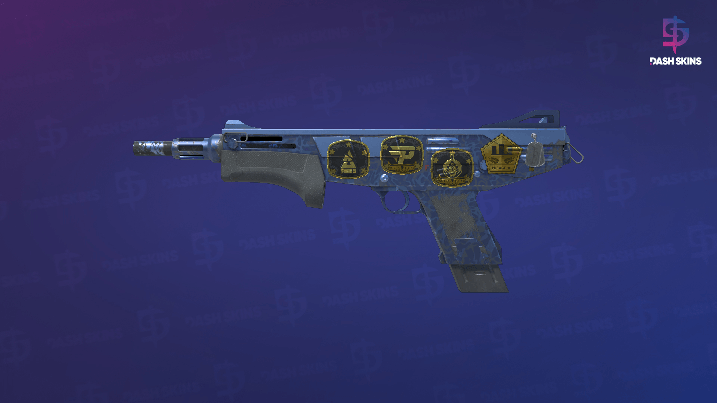 Souvenir MAG-7 | Navy Sheen (Factory New) Screenshot Playside