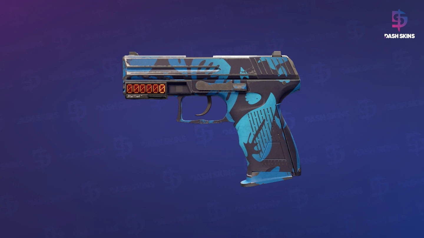 StatTrak™ P2000 | Oceanic (Field-Tested) Screenshot Playside