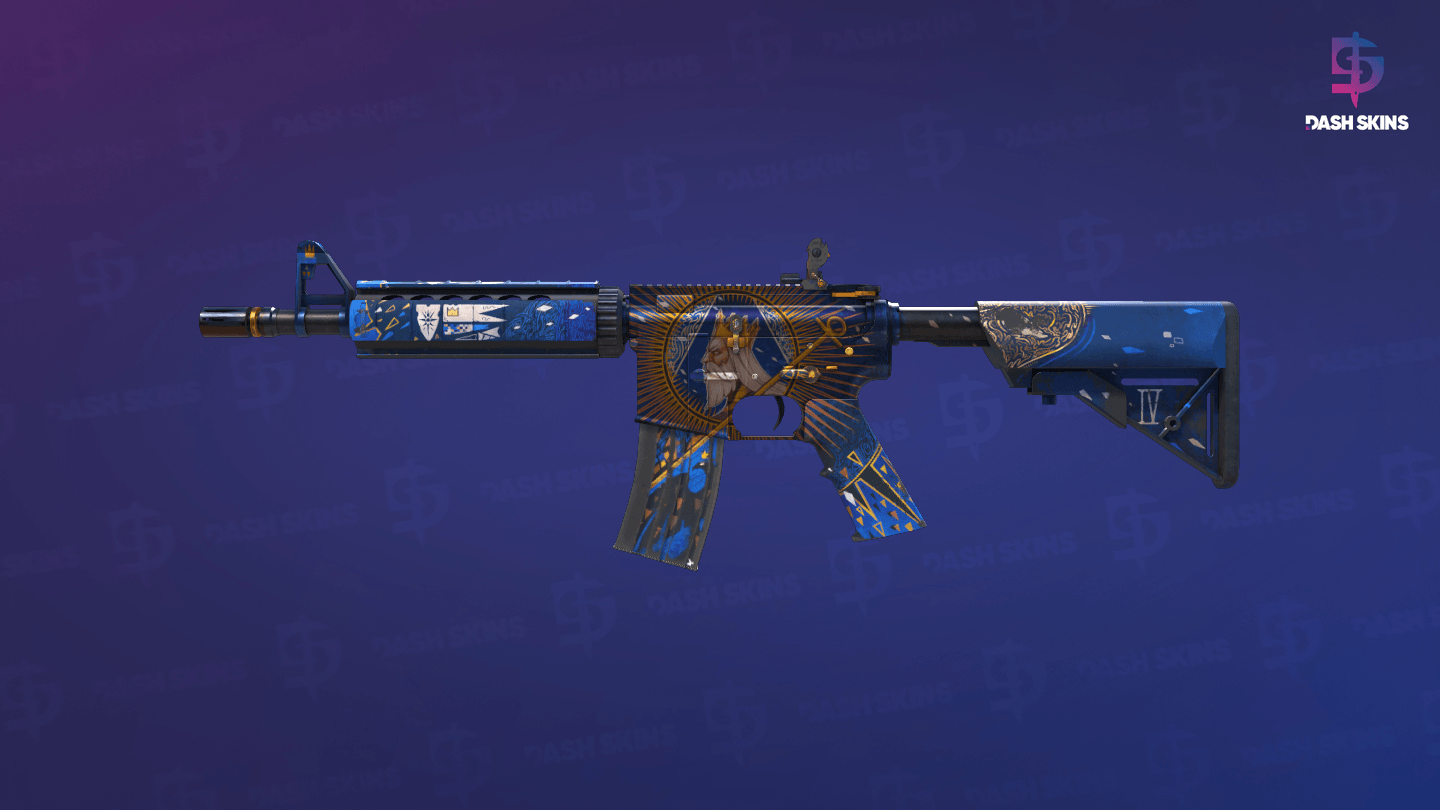 M4A4 | The Emperor (Well-Worn) Screenshot Playside