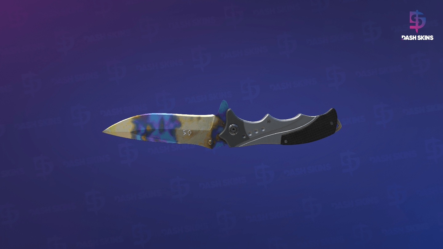 ★ StatTrak™ Nomad Knife | Case Hardened (Minimal Wear) Screenshot Playside
