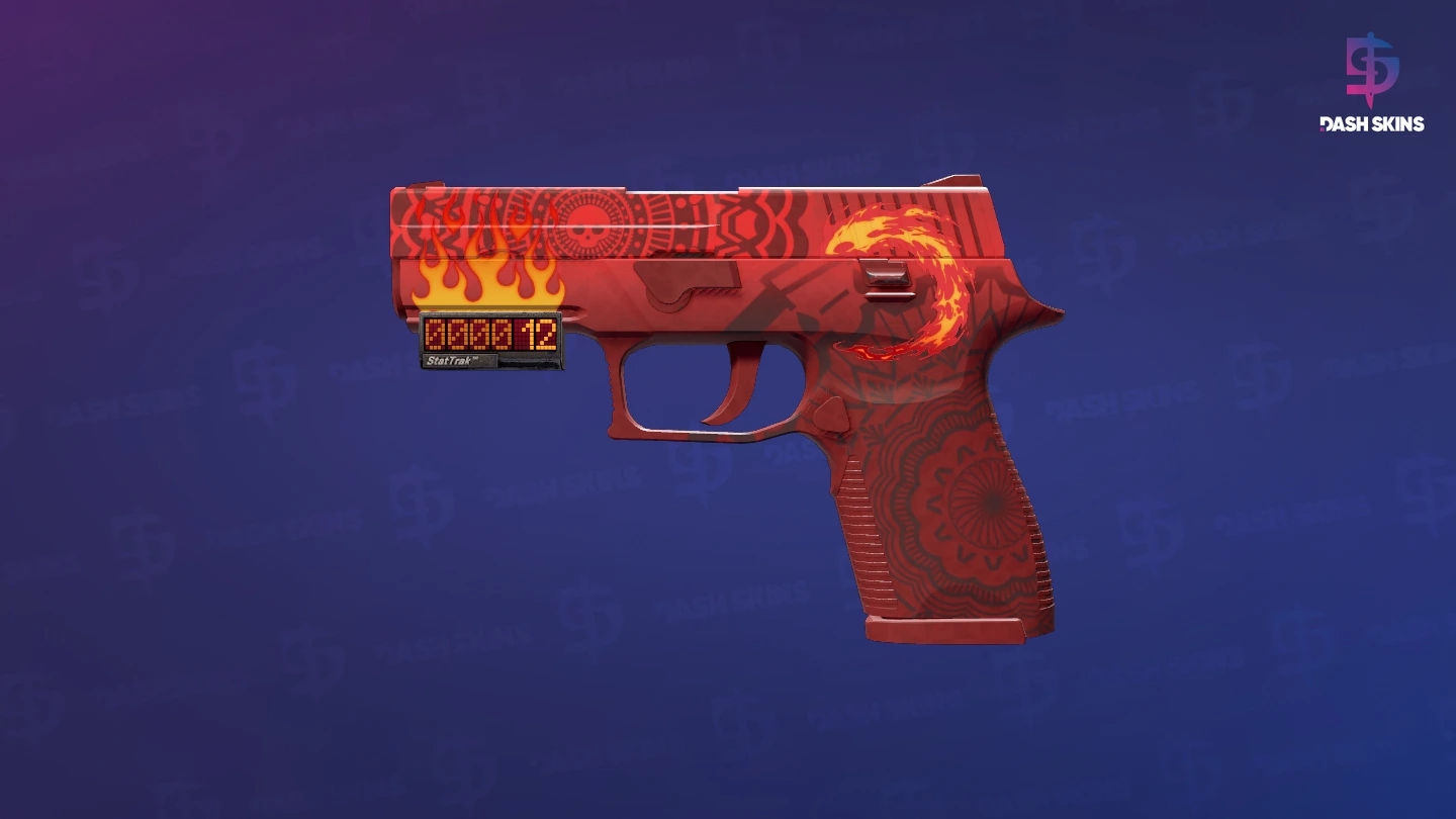StatTrak™ P250 | Muertos (Minimal Wear) Screenshot Playside