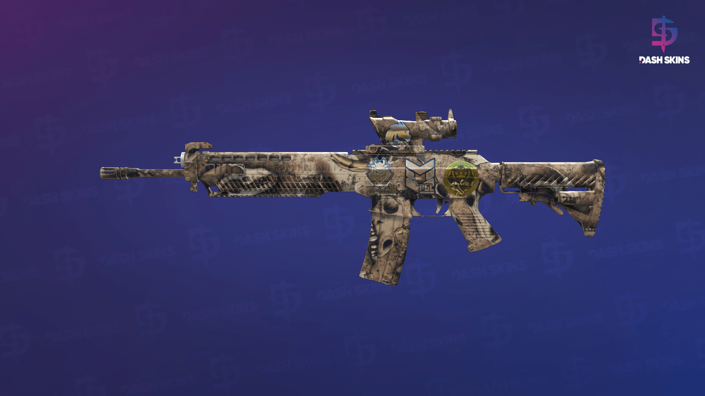 Souvenir SG 553 | Bleached (Factory New) Screenshot Playside