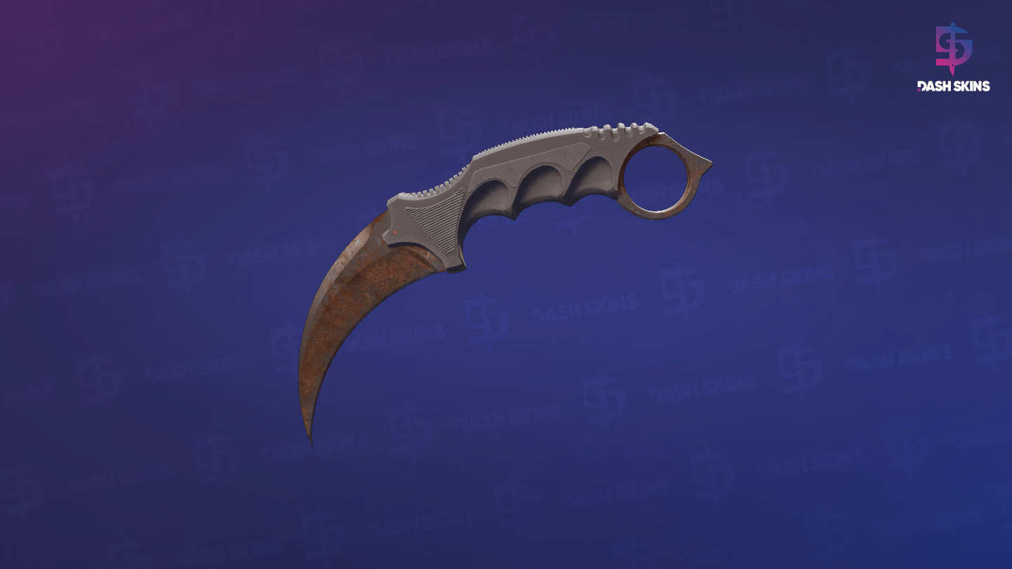 ★ Karambit | Rust Coat (Battle-Scarred) Screenshot Playside
